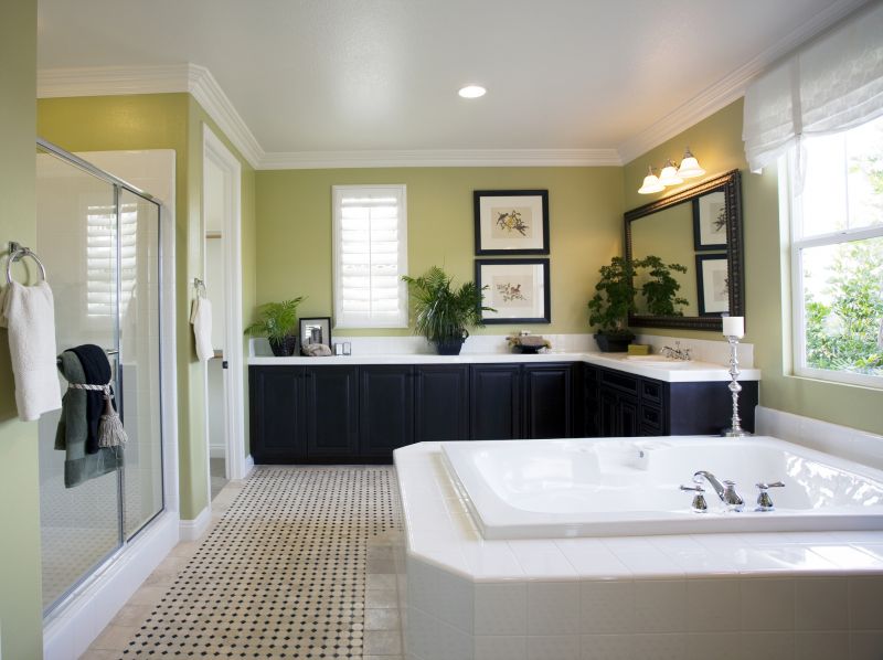 Expansive Master Bath Layout